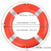 New - 28" Life Ring / Buoy Boat Safety Throw Rings with White Reflective Strip & Grab Lines - 2