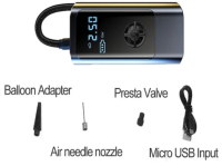 New Wireless Portable Air Pump PR-F1901
