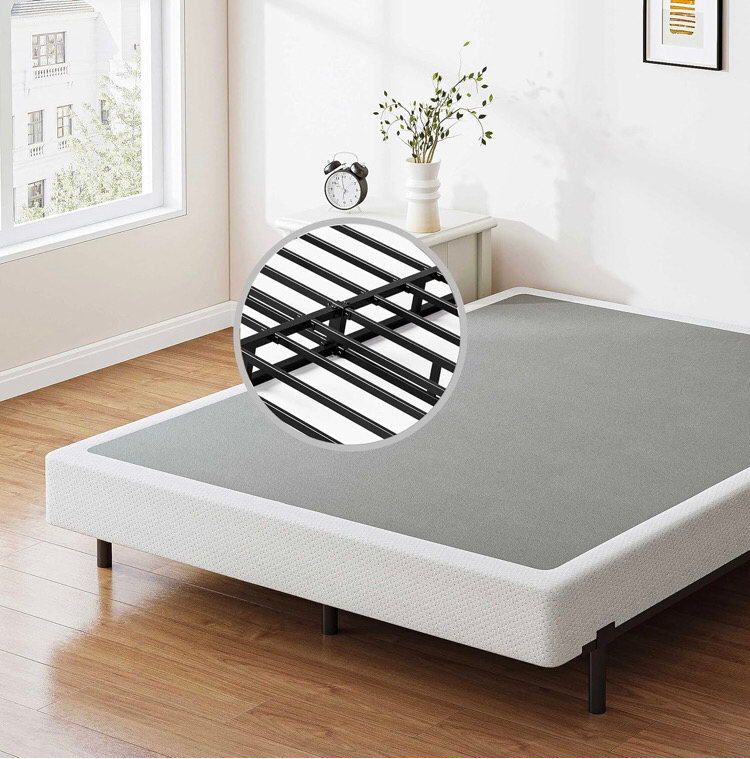 Daqutic Box Spring Full，9 Inch Metal Box-Spring Only