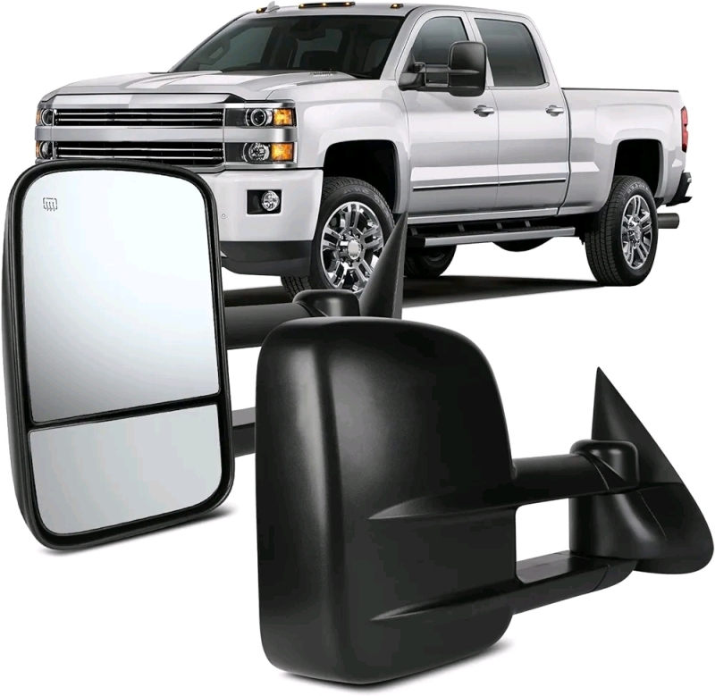 2 (1 set) New OCPTY Power Adjusted Heated View Towing Mirrors
