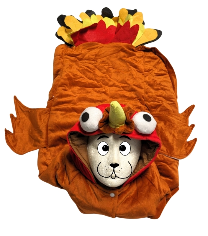 Funny Turkey Costume for Large Dogs (5XL)