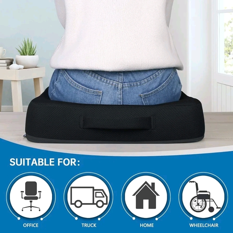 New - YouFi Gel & Memory Foam Seat Cushion for Wheelchair / Office Chair