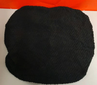 New. 3 Black Seat Covers 16 x 15"