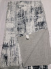 New - Vamcheer 8ft&times;10ft Machine Washable Rug , Grey / Blue / White - 3
