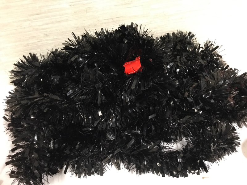 New Black Garland 40 ft