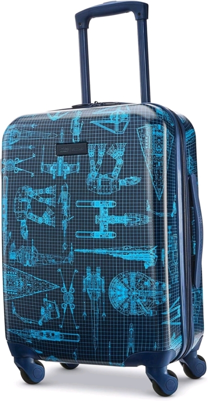 American Tourister Star Wars Hardside Luggage with Spinner Wheels, Intergalactic, 20"