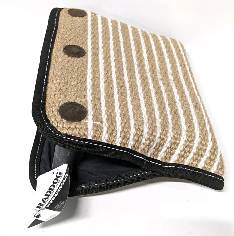 New RADDOG Jute Trojan Wedge (For Bite-Training Dogs!)