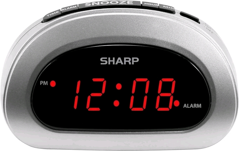 New and in Original Packaging Small Sharp Digital Alarm Clock