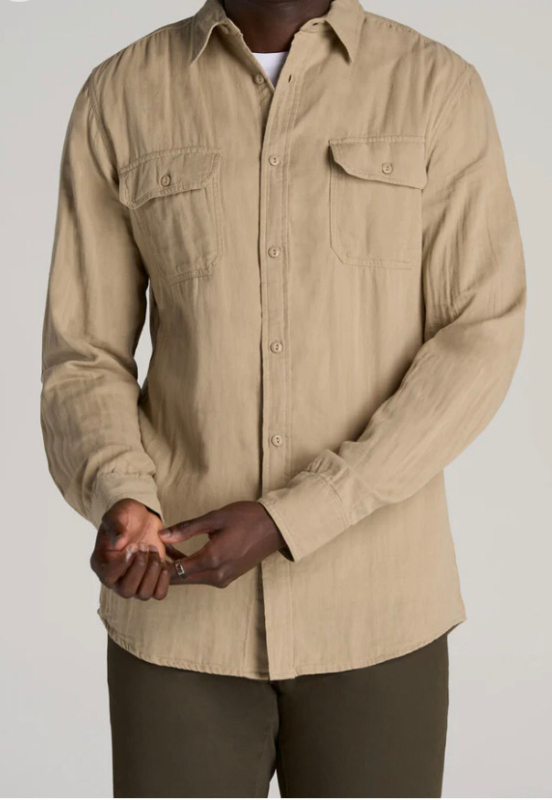 Longjohn & Sons Double Weave Small Shirt For Tall Men