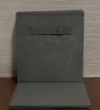 New 3 Gray Fabric Storage Cubes - 3