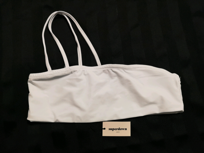 New Superdown sz Medium Swimsuit Top