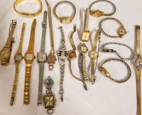 Lot of 18 ladies watches