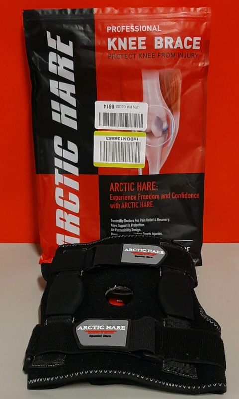 New Artic Hare Professional Knee Brace Adjustable for size