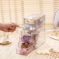 New - 5-Drawer Vanity Table Organizer . Measures 10"&times;7"&times;4"