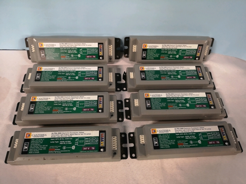 8 Canterra International Ultra 3000 Electronic Fluorescent Ballast