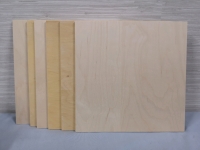 6 New Pieces of Light Coloured Wood