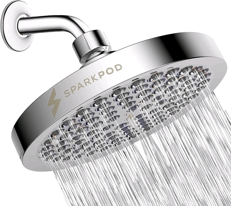 SparkPod 6" Luxury Rainfall Shower Head
