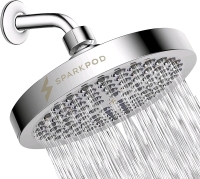 SparkPod 6" Luxury Rainfall Shower Head