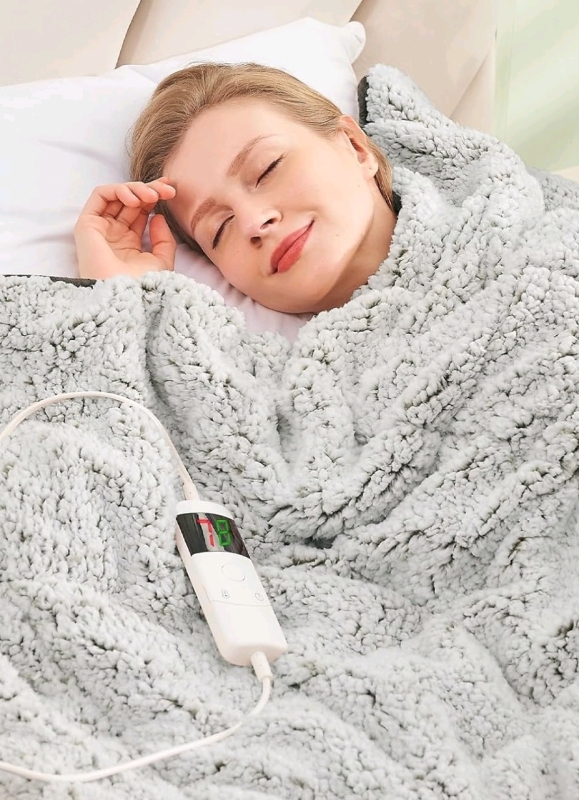 New Rujipo Heated Throw Blanket 50" x 60"