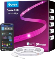 New Govee 100ft LED Strip Lights, Bluetooth RGB LED Lights with App Control