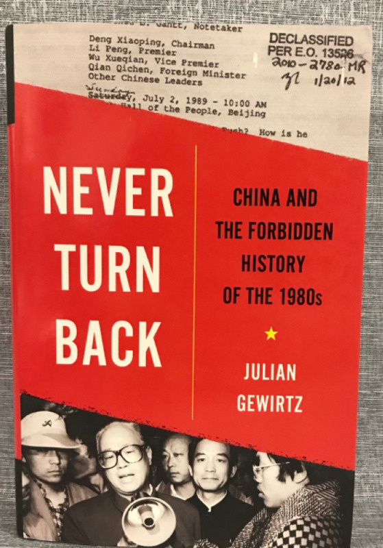 New Julian Gewirtz &ldquo;Never Turn Back&rdquo; Hard Cover Book
