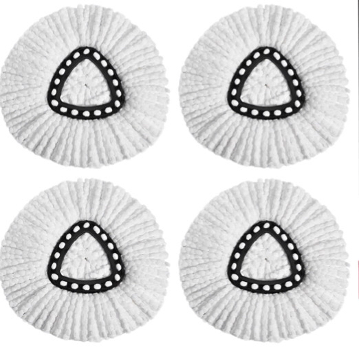 6 New Star Maktion 6 Pack Spin Mop Replacement Head