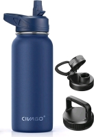New Civago 32oz Insulated Tumbler (Navy Blue)