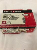 New Porter Cable 1 inch Staples
