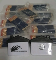 New, 12 x 5 Packages of Bridge Pecils, and Two Magnetic Clips