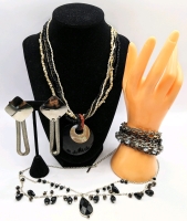 Gorgeous Donut Disc Abalone Necklace +