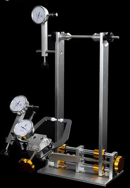 New HSayoli Professional Bicycle Wheel Truing Stand With Dial Indicator Gauge Set Adjustment Rims MTB Road Bike Wheel Repair Tools For 10-29 inches Wheel