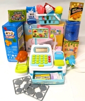 Toys! Play Cash Register, New Slime & Partial Tetra Towers Game