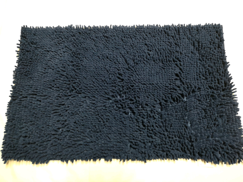 New Bath Mat - Blue 32 by 20"