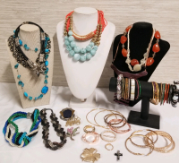 Lot of vintage to modern jewelry