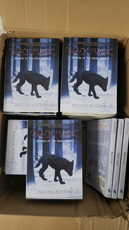 36 New Softcover Copies of Black Magic by Nicole Austen