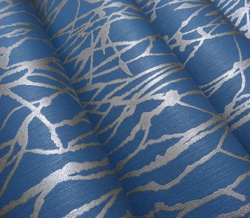 Qihang Modern Minimalist Curve Tree Pattern Non Woven Wallpaper Approx 0.53m x 10m