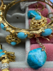 Vintage pink Jewellery Box unsorted Jewellery - 3