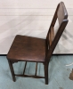 Metal 2-Tier Table And Vintage Wooden Chair. - 7