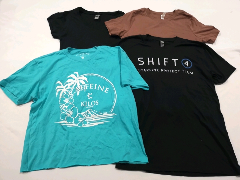 4 New T-shirts sz Small