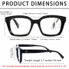 New HIYANJN 3 Pack Progressive Multifocal Reading Glasses - 3