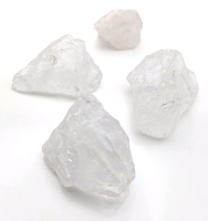 4 Clear Quartz Stones