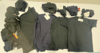 NEW TACWEAR 13 pieces , t shirts, long sleeve shirts and turtlenecks