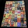 New Music Album & Band Collage Throw Blanket 40" x 50"