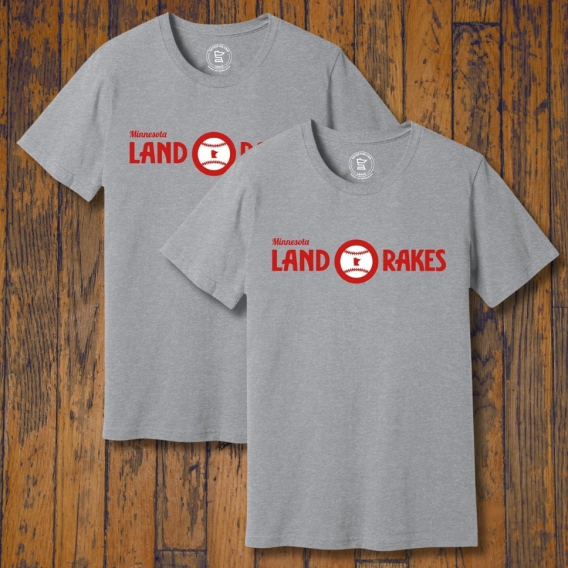 2 New SotaStick LAND O RAKES Minnesota T-Shirts (Size: Medium)