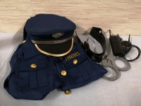 Kids size Small Police Outfit Costume