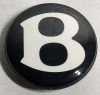 NEW - BENTLEY " B " Wheel Center Caps (64mm) , Set of 4 - 2