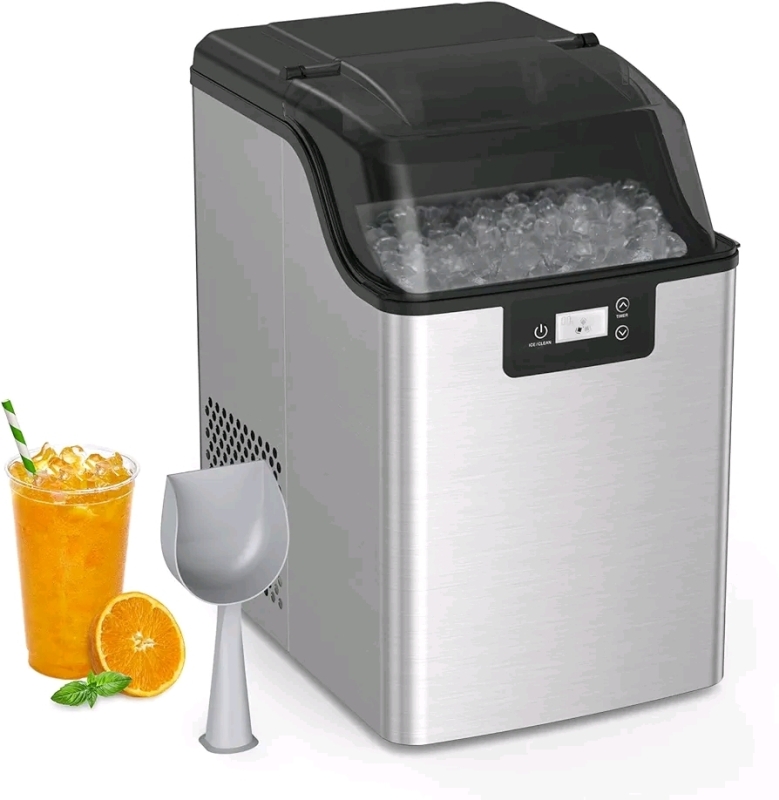 Aglucky Countertop Nugget Ice Maker