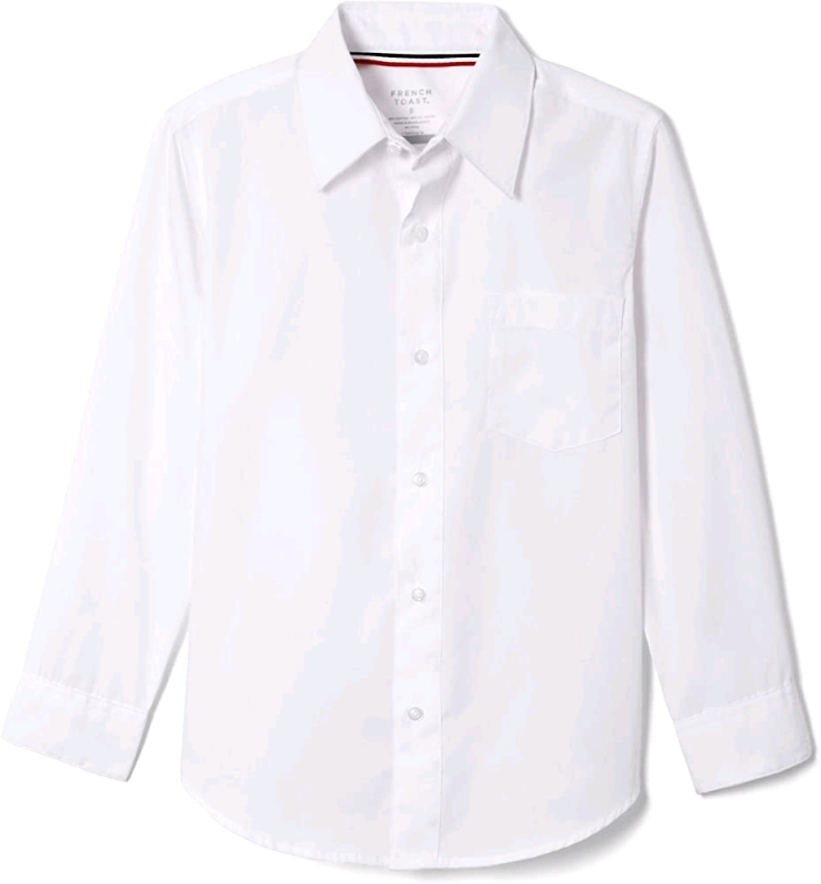 New French Toast Brand Boys Long Sleeve Classic Dress Shirt - Size 16