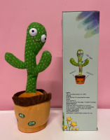 Dancing cactus with LED light