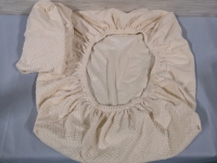 2 New Fuloon Love Seat Cushion Covers - Beige